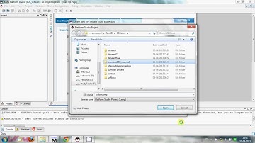 Xilinx EDK Project for DDR2SDRAM interface Part1