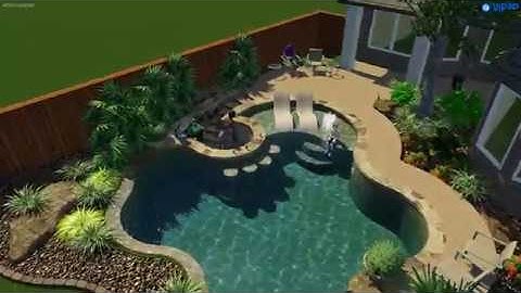 Custom Pool  Design By: Kevin Hernandez of Gary Pools. 2018