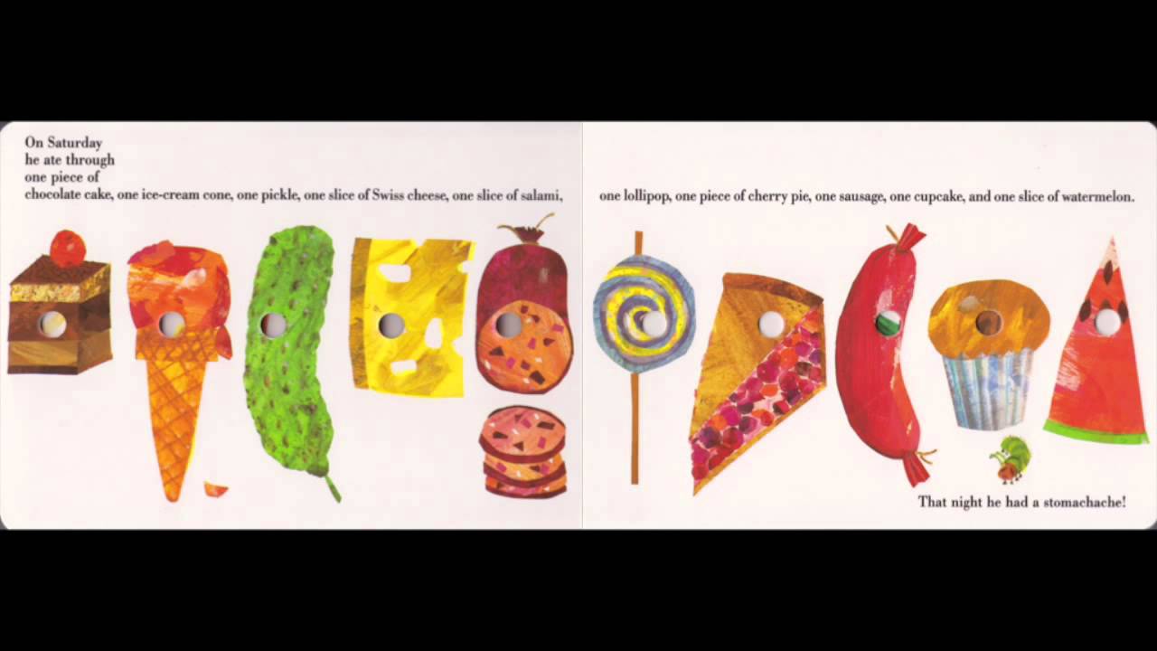 The Very Hungry Caterpillar 　はらぺこあおむし　英語