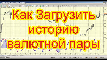 Как Загрузить историю валютной пары на МТ4