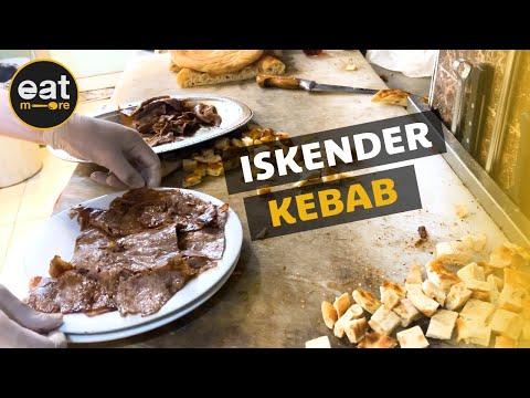 Iskender Kebab with Handmade Breads| Istanbul Restaurants
