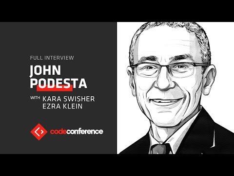 John Podesta, Chair, Hillary for America | Code Conference 2016