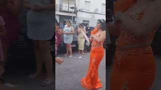 PEDIMIENTO GITANO, ¡OLÉ ESOS NOVIOS BONITOS! #arte #flamenco #compas #viral #duende