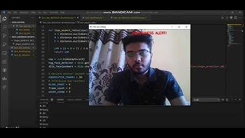 REAL TIME DRIVER DROWSINESS DETECTION USING ADVANCED COMPUTERVISION AND ML -VEL TECH UNIVERSITY