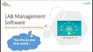 LAB Management Software - Best diagnostic management s/w created by GeniPulse (www.nirogIndia.com) screenshot 3