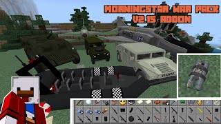 Morningstar War Pack V2.15 Addon || Addon Showcase || Minecraft Bedrock