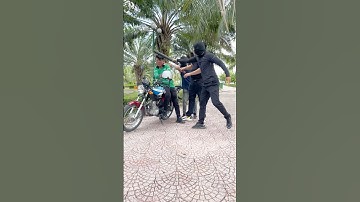 3 tên cướp có vũ khí nóng tấn công gặp hình sự và cái kết buồn @LongGiang77 @Longgiang67