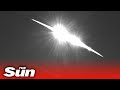 Giant METEOR flashes over UK rooftops ‘like a firework’