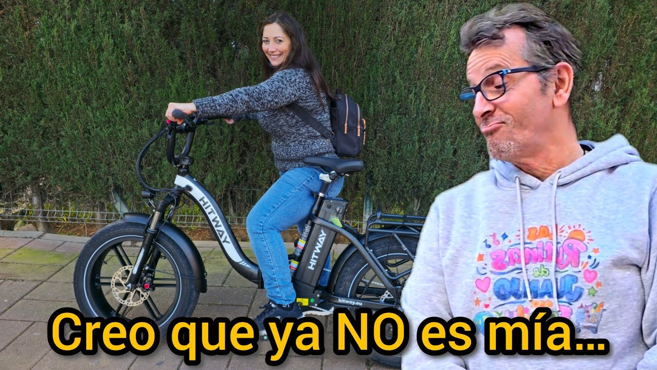 Nos llegó una bici eléctrica y pasó lo inevitable 😏