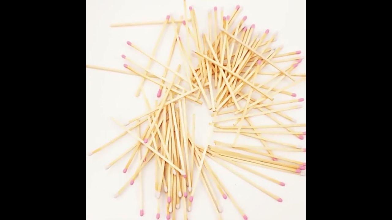 bulk decorative matches YouTube
