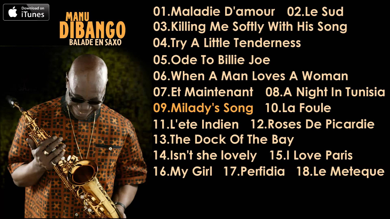 Manu Dibango   Balade En Saxo Full Track Album Pre Listen