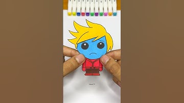 Anger + Joy + Sadness Mixed Paper Doll Puzzle | Inside Out 2 Lets go Creepy #papercrafts #shorts