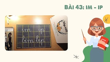 Tập Viết Lớp 1 Bài 43 im - ip | Sách Cánh Diều kèm link tải BÀI VIẾT MẪU