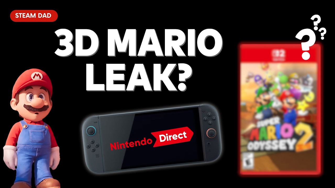 Switch 2 News: 3D-Mario-Gerüchte & stabile Prognosen. Und vieles mehr.