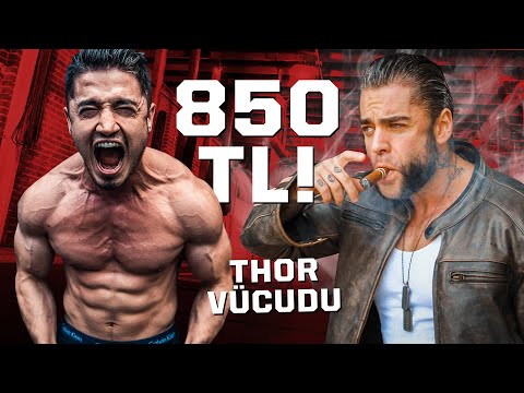 THOR VÜCUDU 850 LİRA! BOB GYM'DE KOL ANTRENMANI (BİCEPS!)