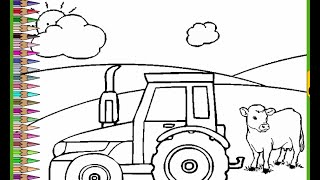 Farming Coloring Pages for Kids - Farming Coloring Pages