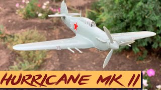Сборка модели истребителя Харрикейн MK II / Building scale model of Hurricane MK II