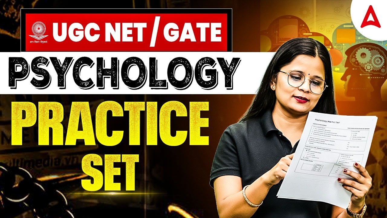 UGC NET / GATE Psychology | UGC NET/GATE Practice Set 2026 By Anjali Mam