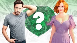 WHO’S RICHER? - Robert Downey Jr. or Christina Hendricks? - Net Worth Revealed!