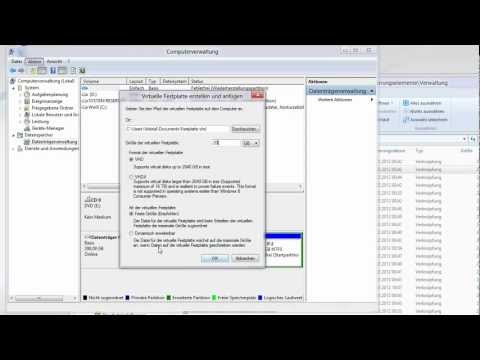 Video: So Erstellen Sie Eine Virtuelle Festplatte Im Alkoholprogramm