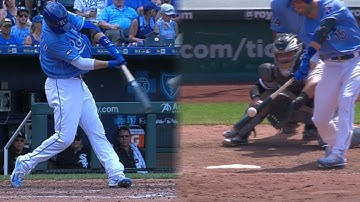 CWS@KC: Merrifield launches a pair of solo homers