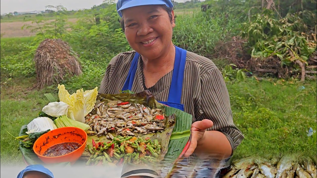 หมกปลาซิวตำถั่ว..แนวแซ่บพื้นบ้านlสไตล์นายฮ้อยเผือก