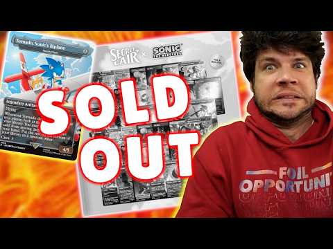 Will MTG Sonic Secret Lair Sell Out? My Experience from Start to Finish