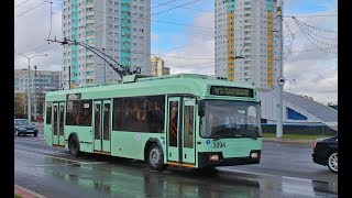 видео: Троллейбус Минска БКМ-321,борт.№ 3094,марш.32 (26.03.2019) картинка: Троллейбус Минска БКМ-321,борт.№ 3094,марш.32 (26.03.2019)