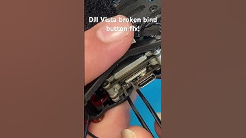 DJI Vista broken bind button easy fix! #fpv #dji #shorts #trending #diy #fixed