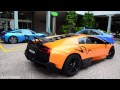 Brutally loud Murcielago SV with Powercraft exhaust!