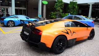 Brutally loud Murcielago SV with Powercraft exhaust!