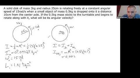 Example: Angular Momentum Collision