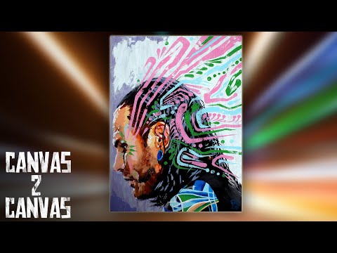Jeff Hardy's creativity spills onto the canvas - WWE Canvas 2 Canvas