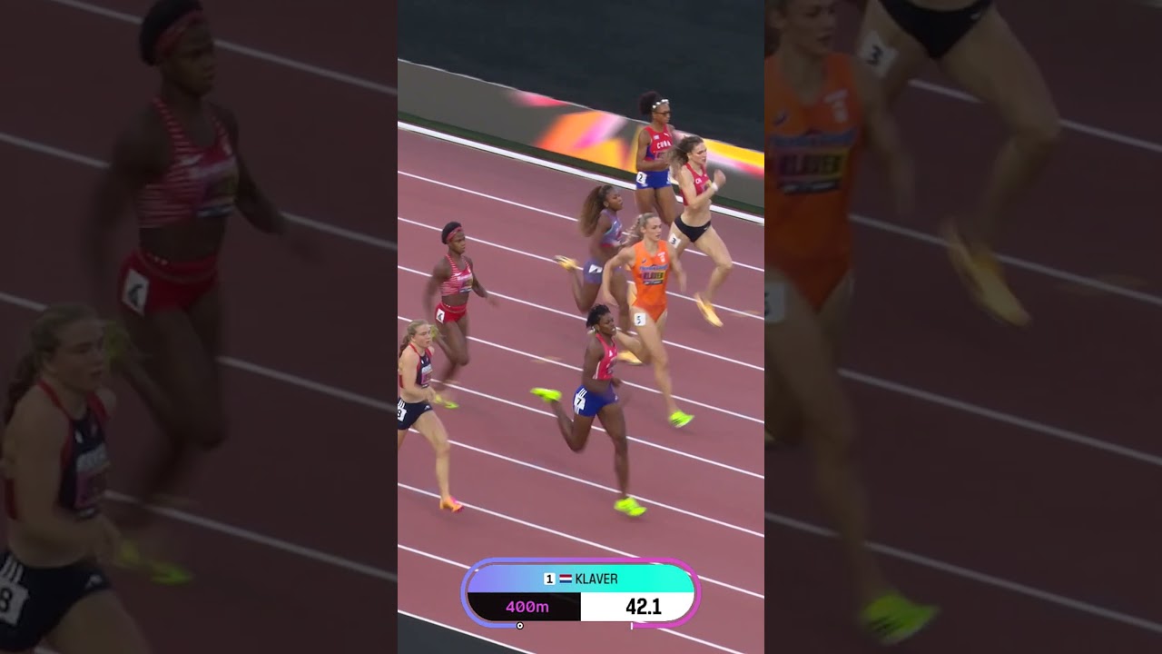 Marileidy Paulino storms to 49.07 over 400m for Ultimate gold #WorldAthleticsUltimate