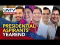 Presidential aspirants, hindi pa rin nagpapahinga sa huling araw ng taon