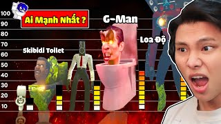 JAYGRAY TÌM RA KẺ MẠNH NHẤT TRONG SKIBIDI TOILET*TITAN SPEAKER MAN VÀ TITAN CAMERA MAN AI MẠNH HƠN ?