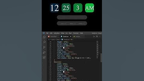 How To Make  digital Clock wtih Alarm with html css javascript