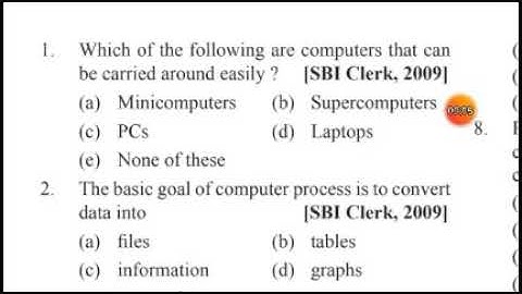 Jkssb Account Assistant// Jk bank ||| Top 20 Mcqz of Computer Awareness