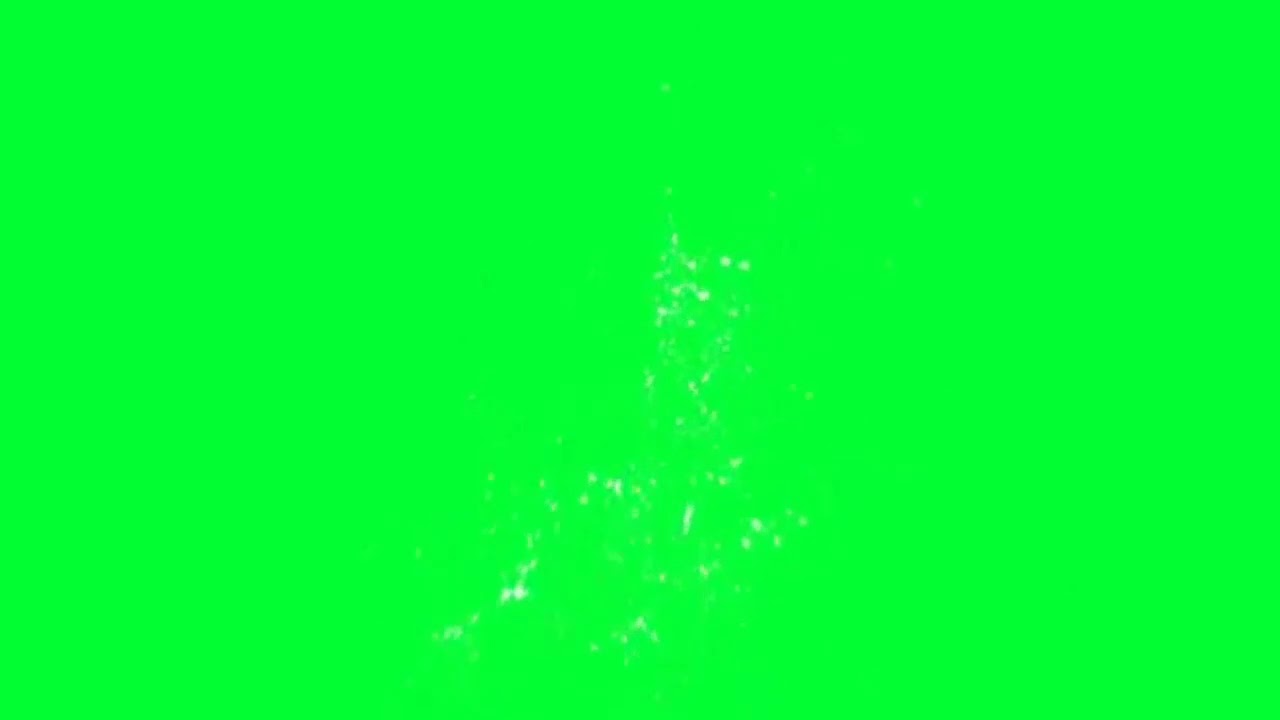 Green screen water splash HD YouTube