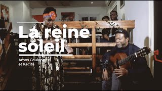 La Reine Solèy (La Reine Soleil) : Amos Coulanges (composition, guitare) et Kecita Madaleno Clénard