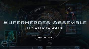 SUPERHEROES ASSEMBLE | AP DP Offsite 2015 Digital Invitation