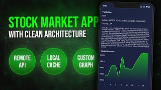 How to Build a Clean Architecture Stock Market App 📈 (Jetpack Compose, Caching, SOLID) screenshot 2