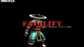 Mortal Kombat Shaolin Monks: Fatalities a Shadow Priest con Kung Lao