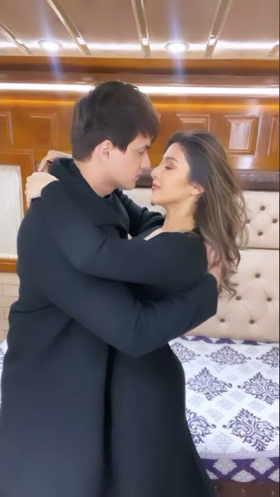 Mohsin Khan latest Instagram reel video with Sonarika | Their music video 'Shonk Se' Coming Soon ❤