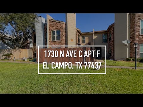 1730 N Ave C Apt F, El Campo, TX home video tour