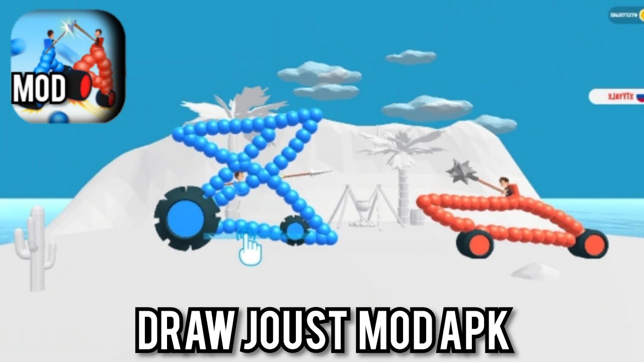 Draw joust gameplay android mod apk