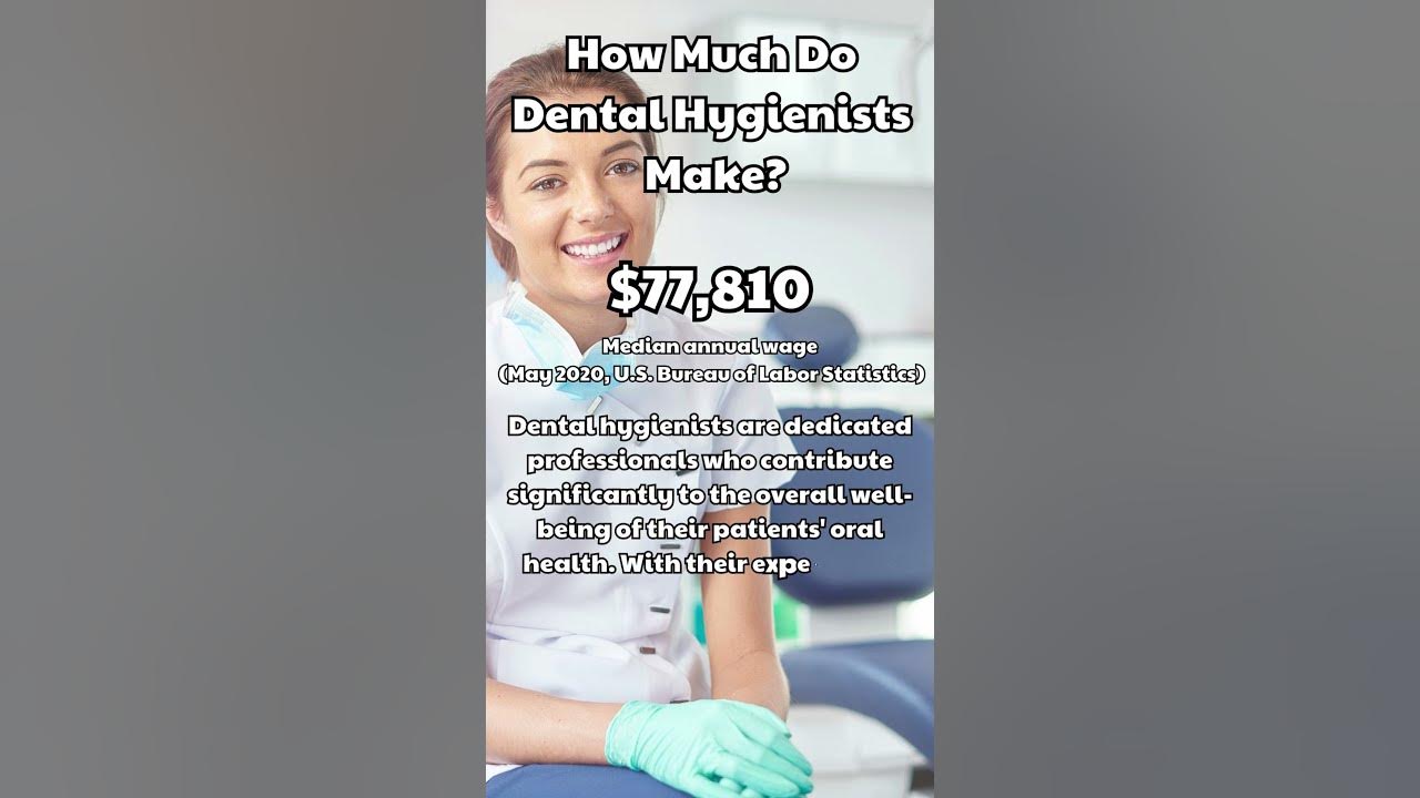 How Much Do Dental Hygienist Make In Washington State How Much Do Dental Hygienists Make? #shorts - YouTube