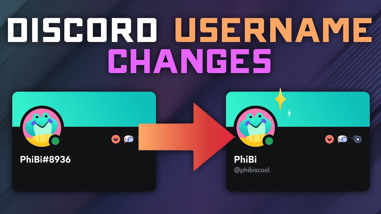 BIG CHANGES Coming to Discord UserNames & Display Names - YouTube