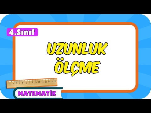 Uzunluk Ölçme 📘 4.Sınıf Matematik #2024