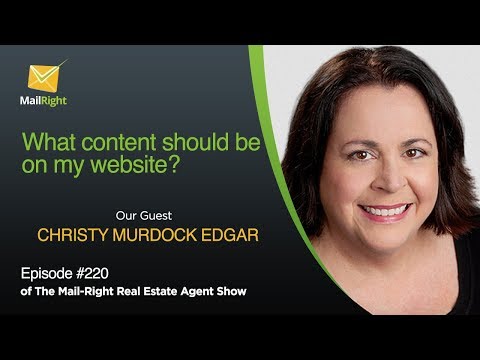 #220 Mail-Right Show With Special Guest Christy Murdock Edgar